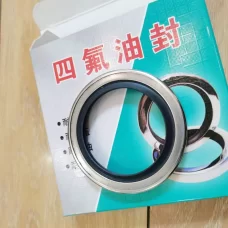 Teflon PTFE Stainless Steel Skeleton Oil Seals - Double Lip for Bore High-Speed Rotating Shafts, High Temp & Pressure Resistant China factory manufacturer