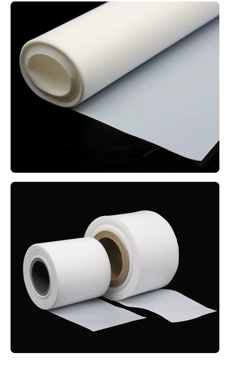 Teflon PTFE film, a high-temperature resistant polytetrafluoroethylene film, Teflon polytetrafluoroethylene film, custom wide PTFE film