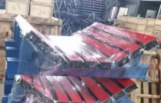Belt Conveyor Impact Bars Bed - Rubber Plastic Flame Retardant Wear-Resistant Mining Impact Bed