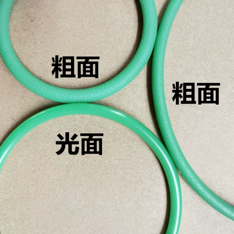 PU Rubber Belts - PU Polyurethane Non-Slip Integrated Injection Molding Round Belts, Seamless Small Conveyor Belts for Tempering Furnaces