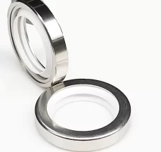 Teflon PTFE Stainless Steel Skeleton Oil Seals - Double Lip for Bore High-Speed Rotating Shafts, High Temp & Pressure Resistant China factory manufacturer