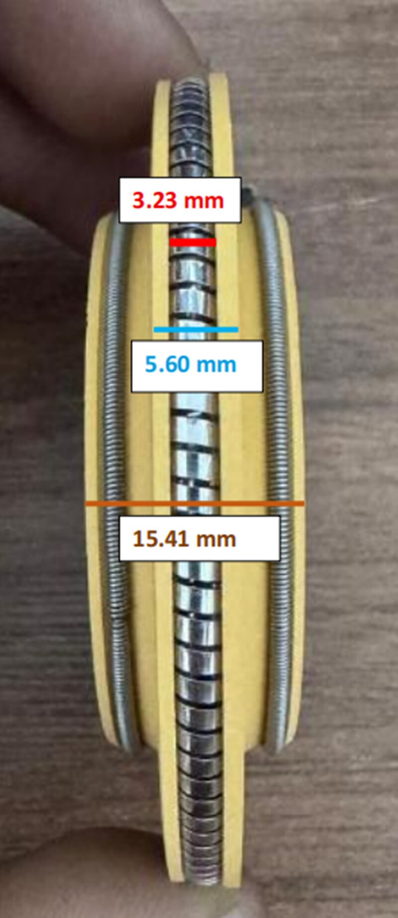 MARFLEX 630485-2 Ship boat vessel oil seal polytetrafluoroethylene polyimide PI alloy spring Rotating seal ring