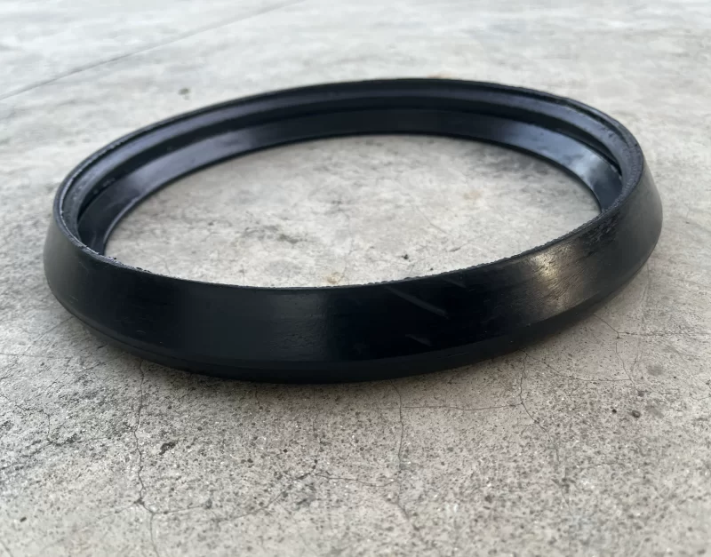 PVC-U plastic pipe rubber seal ring water supply grade pipe fittings R-shaped expansion rubber ring