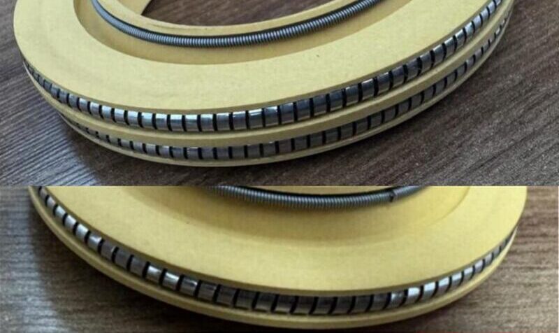 MARFLEX 630485-2 Ship boat vessel oil seal polytetrafluoroethylene polyimide PI alloy spring Rotating seal ring