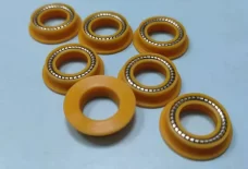 Custom PTFE Spring Seals - U-Shaped Spring Seal Rings & PTFE (Teflon) high-pressure oil seals.