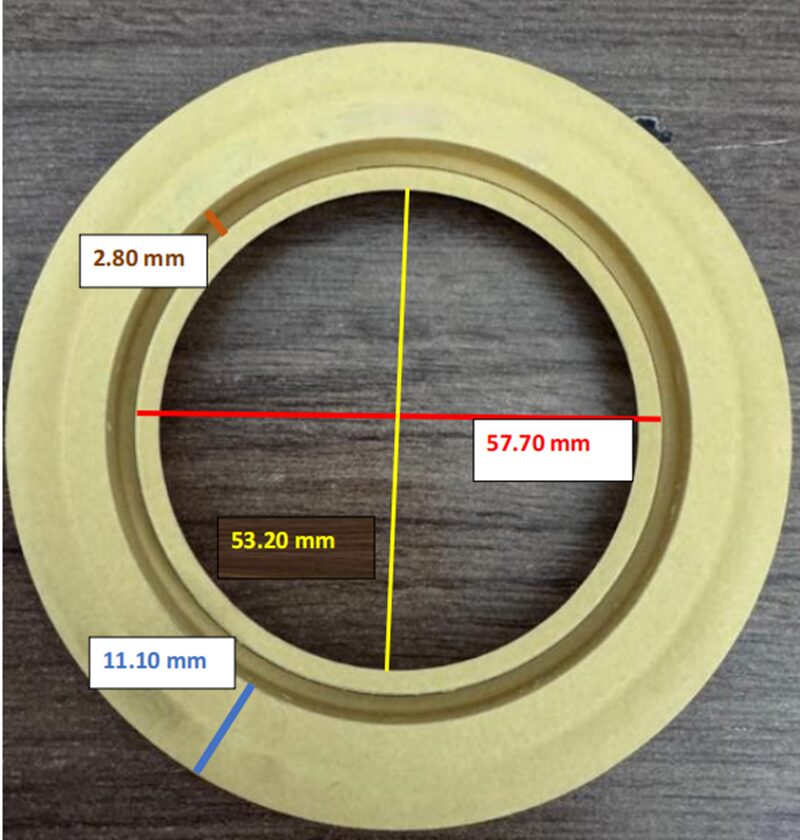MARFLEX 630485-2 Ship boat vessel oil seal polytetrafluoroethylene polyimide PI alloy spring Rotating seal ring