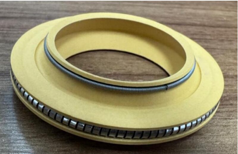 MARFLEX 630485-2 Ship boat vessel oil seal polytetrafluoroethylene polyimide PI alloy spring Rotating seal ring