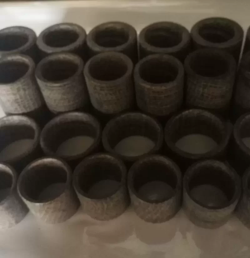 QS QJ Submersible Pump Parts - Asbestos-Iron Bearings, Graphite & Asbestos Sleeves Bushing