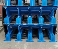 Belt Conveyor Impact Bars Bed - Rubber Plastic Flame Retardant Wear-Resistant Mining Impact Bed