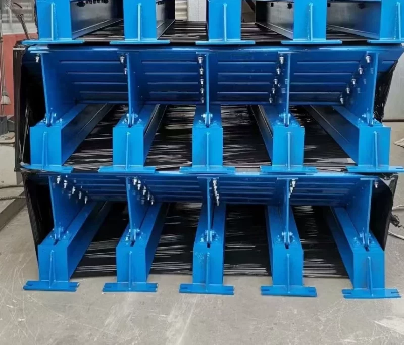 Belt Conveyor Impact Bars Bed - Rubber Plastic Flame Retardant Wear-Resistant Mining Impact Bed