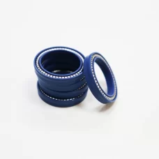 Custom PTFE Spring Seals - U-Shaped Spring Seal Rings & PTFE (Teflon) high-pressure oil seals.