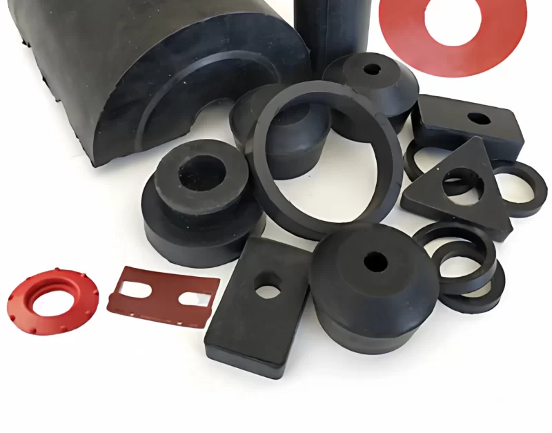 OEM customized Industrial rubber special-shaped parts sealing parts, oil-resistant and high-temperature resistant rubber coupling, clamp, mechanical rubber products connection joint components