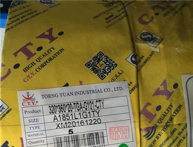 Taiwan in China TORNG YUAN C.T.Y. CTY-TG4/TGA FKM Viton Brown Black Skeleton Oil Seals