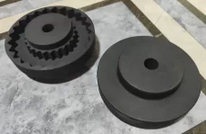 SURE FLEX Rubber Gears, Gear Couplings, Rubber Tooth Couplings - 6H/7H/8H/9H/10H/11H/12H Hytrel sleeves, ring two-pieces ring factory ship fastly