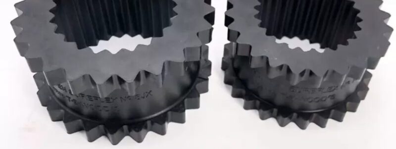 Sure Flex gear couplings with rubber tooth sleeve insert (HS JE S 5-12), in-stock, fast shipping to worldwide,