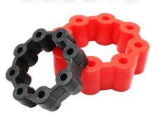 MH Coupling PU PolyUrethane Rubber Buffer Pad, CC Iron Core Type Elastomer