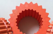 SURE FLEX Rubber Gears, Gear Couplings, Rubber Tooth Couplings - 6H/7H/8H/9H/10H/11H/12H Hytrel sleeves, ring two-pieces ring factory ship fastly