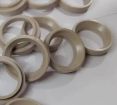 Custom PEEK Sealing Washers Gaskets Bushings by IKSONIC CO., LTD. - High Temp Chemical Resistant IKSONIC PEEK (Polyetheretherketone)