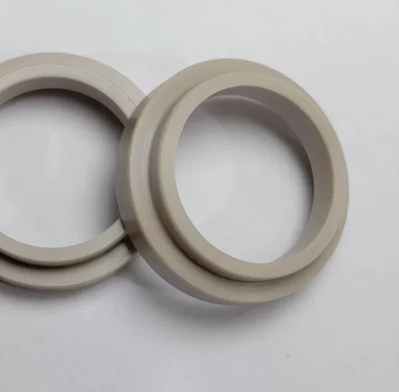 Custom PEEK Sealing Washers Gaskets Bushings by IKSONIC CO., LTD. - High Temp Chemical Resistant IKSONIC PEEK (Polyetheretherketone)