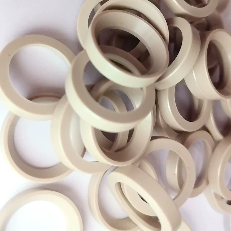 Custom PEEK Sealing Washers Gaskets Bushings by IKSONIC CO., LTD. - High Temp Chemical Resistant IKSONIC PEEK (Polyetheretherketone)