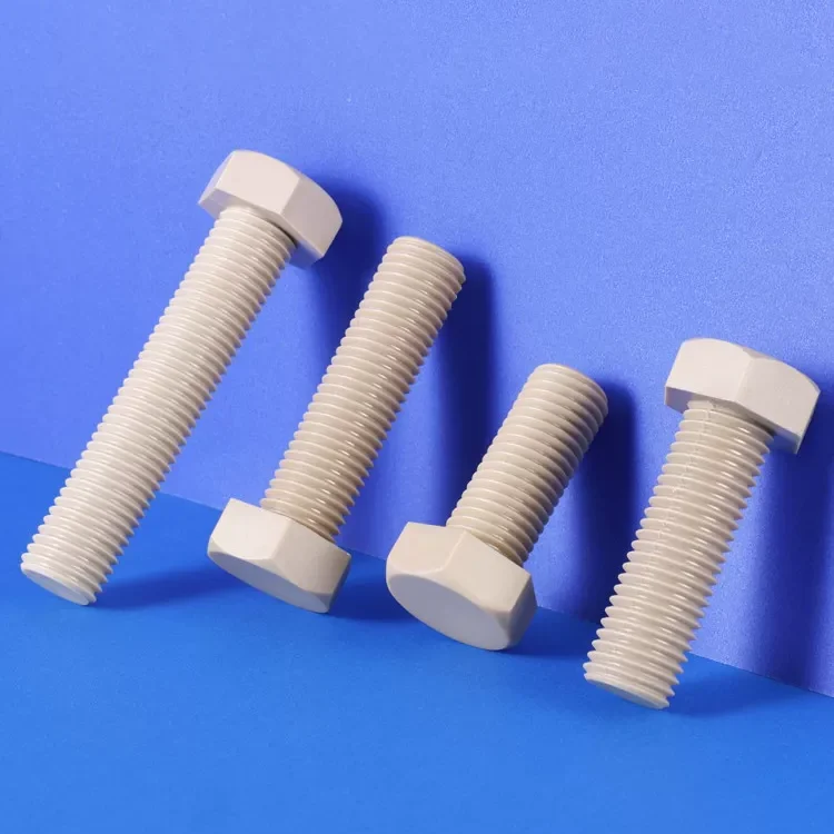 IKSONIC CO., LTD. Insulated PEEK Bolts - Acid Alkali High Temperature Resistant M3-M10