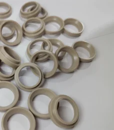 Custom PEEK Sealing Washers Gaskets Bushings by IKSONIC CO., LTD. - High Temp Chemical Resistant IKSONIC PEEK (Polyetheretherketone)