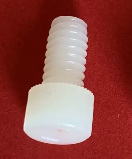 1/4-20 UNC Nylon Hex Socket Cap Screws Plastic Allen Bolt by IKSONIC CO., LTD. China factory manufacturer supplier