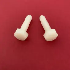 1/4-20 UNC Nylon Hexagon Screw Plastic Bolt Environmentally Friendly by IKSONIC CO., LTD. China factory manufacturer supplier