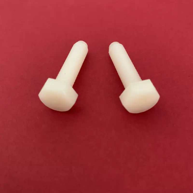 1/4-20 UNC Nylon Hexagon Screw Plastic Bolt Environmentally Friendly by IKSONIC CO., LTD. China factory manufacturer supplier