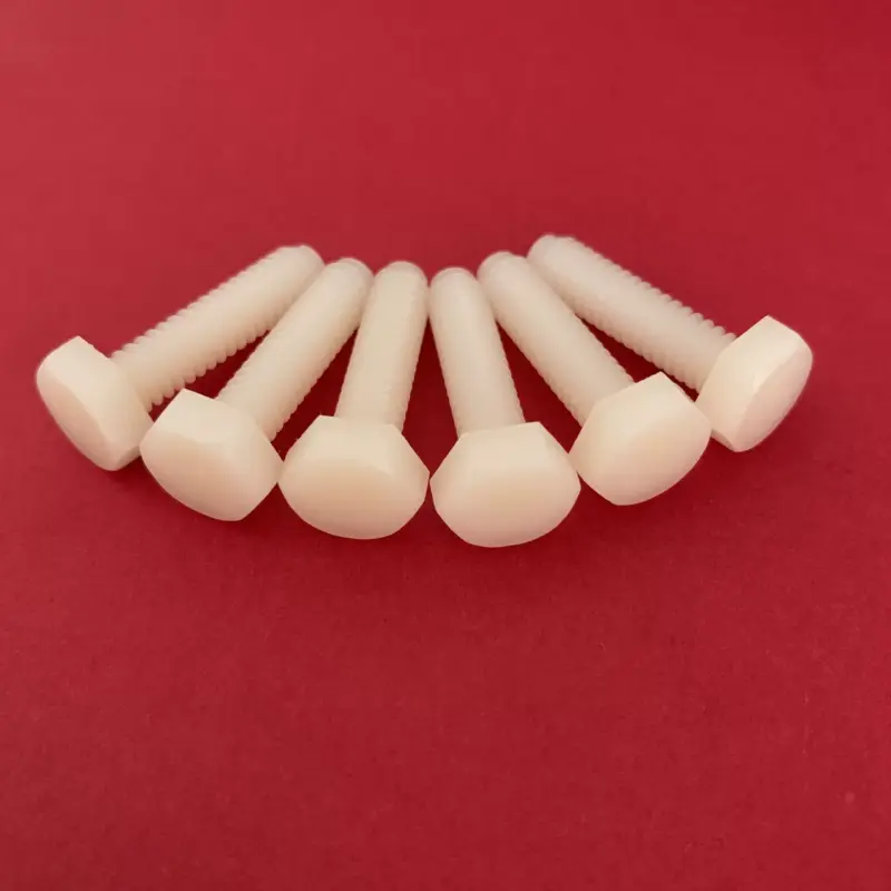 1/4-20 UNC Nylon Hexagon Screw Plastic Bolt Environmentally Friendly by IKSONIC CO., LTD. 1/4-20 UNC Nylon Hexagon Screw Plastic Bolt Environmentally Friendly by IKSONIC CO., LTD. China factory manufacturer supplier