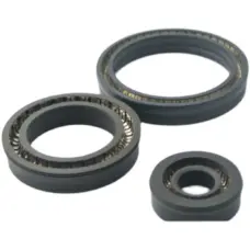 IKSONIC Factory Direct PTFE Spring Seal V Type U Type Corrosion Resistant Sealing Ring Custom Carbon Fiber PTFE Seal Ring V U Spring Energized Industrial Sealing Part