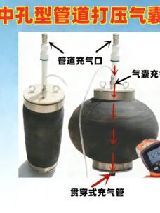 Water Stop Inflatable Rubber Seal for Pipe Welding Argon Filling and Water Test by IKSONIC CO., LTD. - Image 4