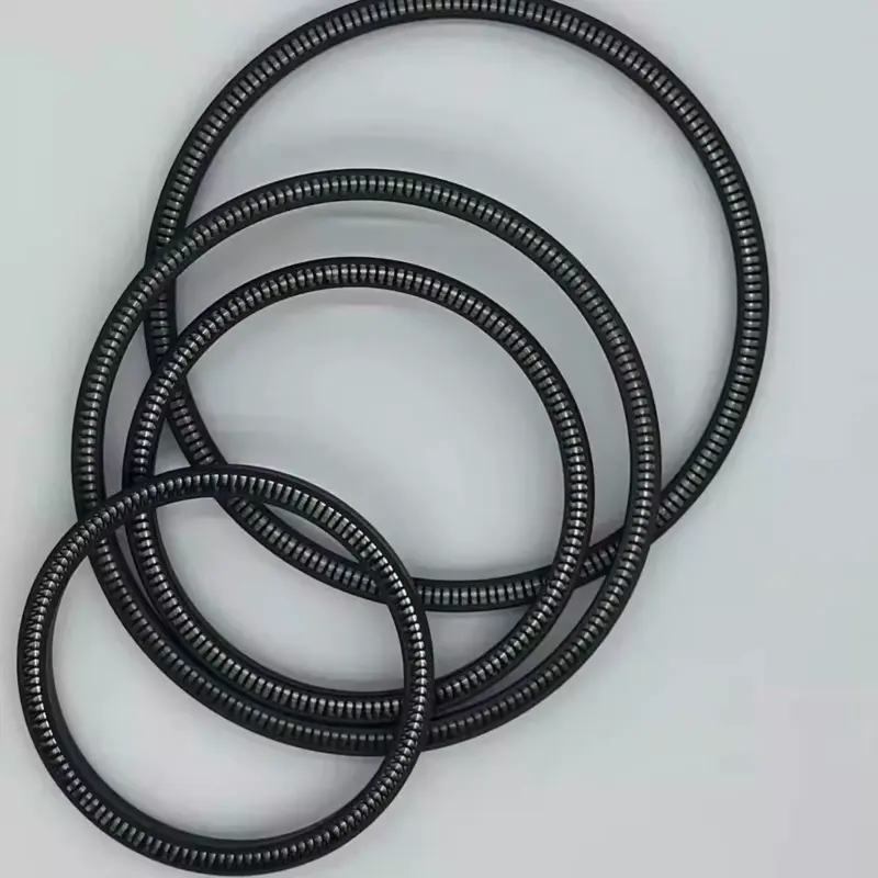 Axial RVA Spring Energized Seal PTFE Carbon Fiber High Temp Corrosion Resistant by IKSONIC CO., LTD. China factory manufacturer supplier