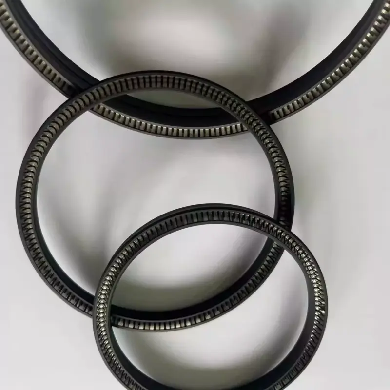 Axial RVA Spring Energized Seal PTFE Carbon Fiber High Temp Corrosion Resistant by IKSONIC CO., LTD. China factory manufacturer supplier
