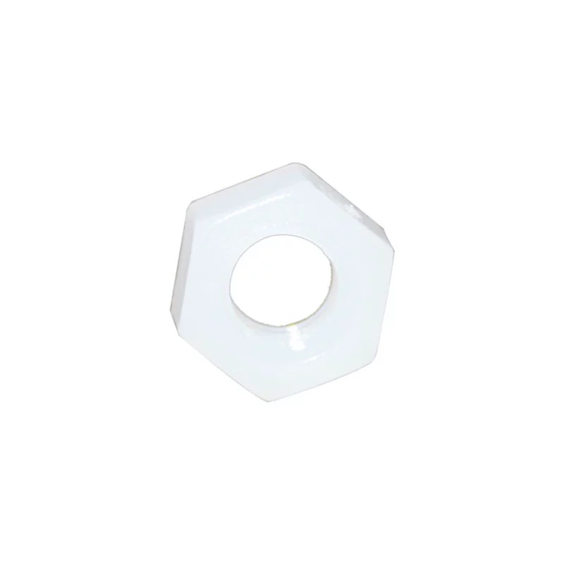 Black/White Nylon Hex Nut Insulated Plastic Nut M2 to M12 by IKSONIC CO., LTD. China factory manufacturer supplier