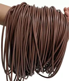 Brown FKM Rubber Cord High Temperature Acid Alkali Corrosion Resistant Oil Resistant Black Seal Strip Fluororubber O Ring FKM Strip by IKSONIC CO., LTD. China factory manufacturer supplier
