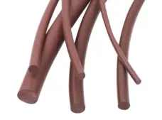 Brown FPM O-Ring Seal Strip Rubber Cord High Temperature Oil Chemical Acid Alkali Resistant Solid Round Seal by IKSONIC CO., LTD. China factory manufacturer supplier