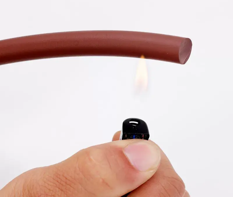 Brown FPM O-Ring Seal Strip Rubber Cord High Temperature Oil Chemical Acid Alkali Resistant Solid Round Seal by IKSONIC CO., LTD. China factory manufacturer supplier