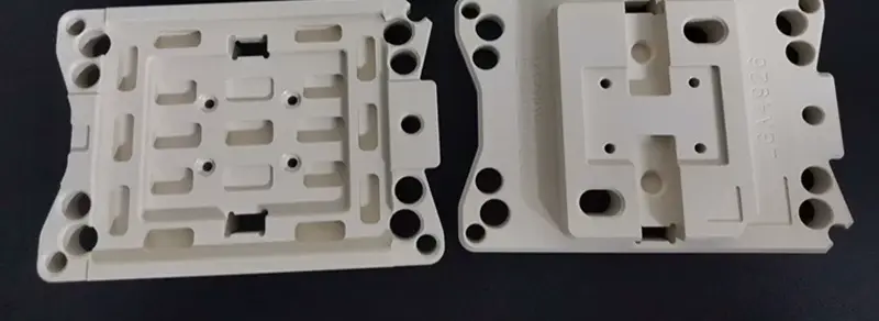 Custom PEEK Machined Parts CNC Machining PEEK Rod Sheet Flange Wear Ring Bushing Factory by IKSONIC CO., LTD. China factory manufacturer supplier