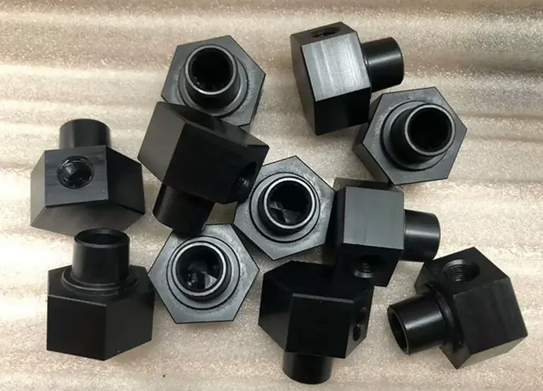 Custom PEEK Machined Parts CNC Machining PEEK Rod Sheet Flange Wear Ring Bushing Factory by IKSONIC CO., LTD. China factory manufacturer supplier
