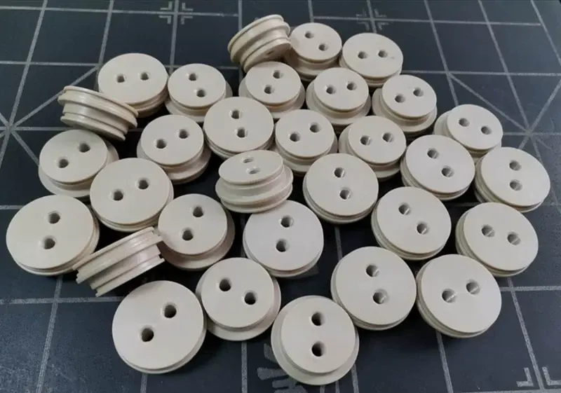 Custom PEEK Machined Parts CNC Machining PEEK Rod Sheet Flange Wear Ring Bushing Factory by IKSONIC CO., LTD. China factory manufacturer supplier