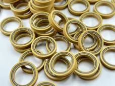 Custom Polyimide Rotary Spring Energized Seal for Shaft & Housing by IKSONIC CO., LTD. China factory manufacturer supplier