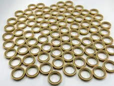 Custom Polyimide Rotary Spring Energized Seal for Shaft & Housing by IKSONIC CO., LTD. China factory manufacturer supplier