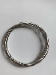Custom Slanted Coil Spring Contact Finger Seal Oil Seal Plug Terminal Spring Stainless Steel Beryllium Copper Welded Spring by IKSONIC CO., LTD. China factory manufacturer supplier
