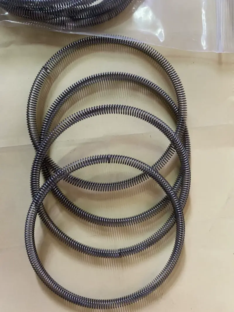 Custom Slanted Coil Spring Contact Finger Seal Oil Seal Plug Terminal Spring Stainless Steel Beryllium Copper Welded Spring by IKSONIC CO., LTD. China factory manufacturer supplier