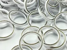 Factory Direct Polybenzobisoxazole (POB) Spring Energized Seal O-Ring V-Seal Custom by IKSONIC CO., LTD. China factory manufacturer supplier