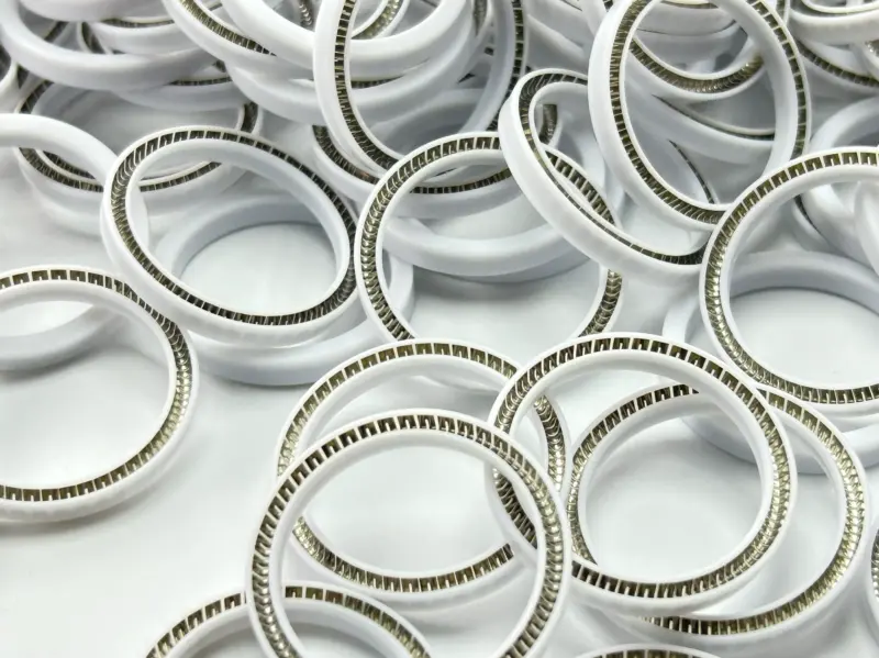 Factory Direct Polybenzobisoxazole (POB) Spring Energized Seal O-Ring V-Seal Custom by IKSONIC CO., LTD. China factory manufacturer supplier