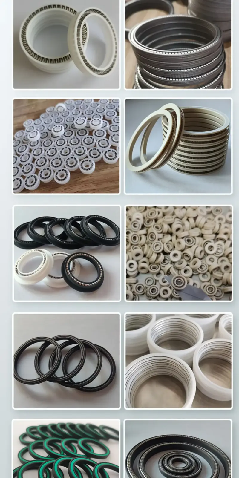 Filling Machine Shaft Spring Energized Seal by IKSONIC CO., LTD. China factory manufacturer supplier
