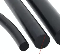 FKM Solid Round Rubber O-Ring Seal Strip High Temperature Oil Chemical Resistant Black Acid Alkali Resistant Rubber Rope by IKSONIC CO., LTD. China factory manufacturer supplier