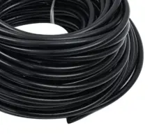 FKM Solid Round Rubber O-Ring Seal Strip High Temperature Oil Chemical Resistant Black Acid Alkali Resistant Rubber Rope by IKSONIC CO., LTD. China factory manufacturer supplier